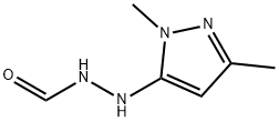 Hydrazinecarboxaldehyde,  2-(1,3-dimethyl-1H-pyrazol-5-yl)-  (9CI) Struktur