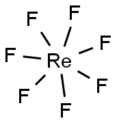 RHENIUM HEPTAFLUORIDE Struktur