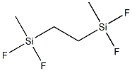 1,2-BIS(METHYLDIFLUOROSILYL)ETHANE Struktur