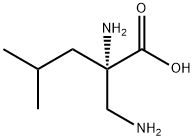 D-Leucine, 2-(aminomethyl)- (9CI) Struktur