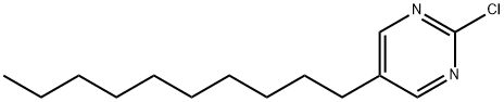 2-CHLORO-5-N-DECYLPYRIMIDINE Struktur