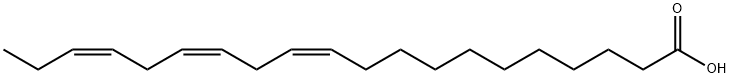 CIS-11,14,17-EICOSATRIENOIC ACID Struktur