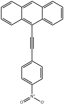 9-(4-Nitrophenylethynyl)anthracene Struktur