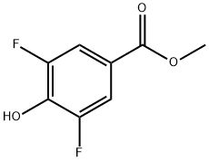 3,5-difluoro-4-hydroxybenzoic acid Methyl ester Struktur