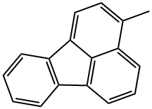 3-METHYLFLUORANTHENE Struktur