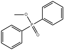 Methyl diphenylphosphinate Struktur