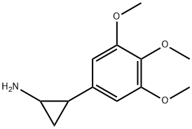 2-(3,4,5-Trimethoxyphenyl)cyclopropanamine Struktur