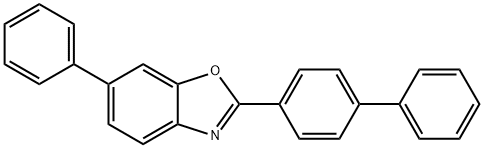 2-(4-BIPHENYLYL)-6-PHENYLBENZOXAZOLE Struktur