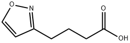 3-Isoxazolebutanoicacid(9CI) Struktur