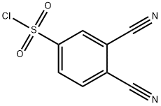 4-(chlorosulfonyl)phthalonitrile Struktur