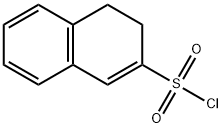 3,4-DIHYDRONAPHTHALENE-2-SULFONYL CHLORIDE Struktur