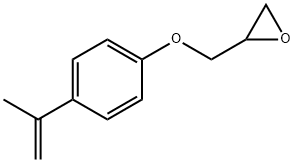 p-Isopropenylphenyl glycidyl ether Struktur