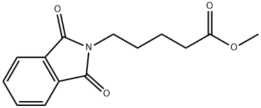 2H-Isoindole-2-pentanoic acid, 1,3-dihydro-1,3-dioxo-, Methyl ester Struktur