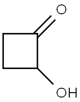 2-Hydroxycyclobutanone Struktur