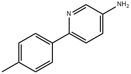 6-P-TOLYLPYRIDIN-3-YLAMINE Struktur