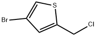 4-bromo-2-(chloromethyl)thiophene Struktur