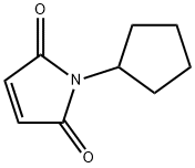 1-CYCLOPENTYL-PYRROLE-2,5-DIONE Struktur