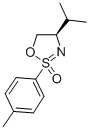 (2R,4R)-(+)-4-ISOPROPYL-2-P-TOLUENE-4,5-DIHYDRO-(1,2LAMBDA6,3)-OXATHIAZOLE 2-OXIDE Struktur