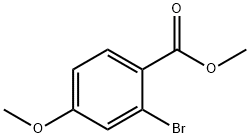 Methyl2-bromo-4-methoxybenzoate Struktur