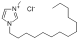 1-TETRADECYL-3-METHYLIMIDAZOLIUM CHLORIDE Struktur