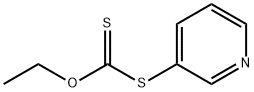 Carbonodithioic acid, O-ethyl S-3-pyridinyl ester (9CI) Struktur