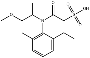 Metolachlor ESA Na-salt, Pestanal Struktur