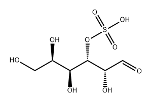 3-O-sulfogalactose Struktur