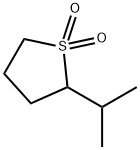 Thiophene, tetrahydro-2-(1-methylethyl)-, 1,1-dioxide (9CI) Struktur