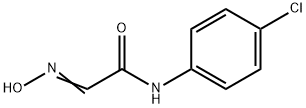 N-(4-chlorophenyl)-2-(hydroxyimino)acetamide Struktur