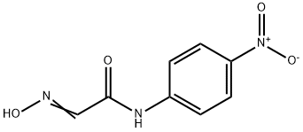 2-HYDROXYIMINO-N-(4-NITRO-PHENYL)-ACETAMIDE Struktur