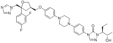 Posaconazole Struktur