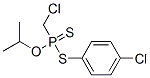 (Chloromethyl)phosphonodithioic acid S-(4-chlorophenyl)O-(1-methylethyl) ester Struktur