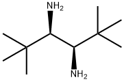 (R,R)-3,4-DIAMINO-2,2,5,5-TETRAMETHYLHEXANE Struktur