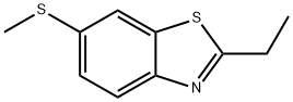 Benzothiazole, 2-ethyl-6-(methylthio)- (8CI,9CI) Struktur