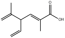 (2E)-4-Vinyl-2,5-dimethyl-2,5-hexadienoic acid Struktur