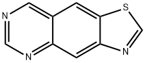 Thiazolo[5,4-g]quinazoline (9CI) Struktur