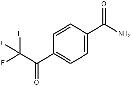 Benzamide, 4-(trifluoroacetyl)- (9CI) Struktur