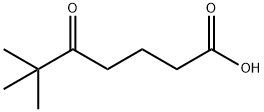 6,6-DIMETHYL-5-OXOHEPTANOIC ACID Struktur