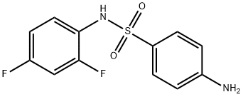 4-AMINO-N-(2,4-DIFLUOROPHENYL)BENZENESULFONAMIDE, TECH Struktur