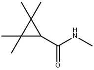 Cyclopropanecarboxamide, N,2,2,3,3-pentamethyl- (9CI) Struktur