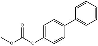 Carbonic acid methylbiphenyl-4-yl ester Struktur