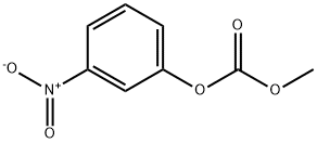 Carbonic acid methyl 3-nitrophenyl ester Struktur