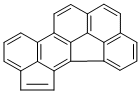 CYCLOPENT[HI]INDENO[4,3,2,1-CDEF]CHRYSENE Struktur