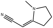 Acetonitrile, (1-methyl-2-pyrrolidinylidene)-, (Z)- (9CI) Struktur