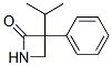 3-Isopropyl-3-phenylazetidin-2-one Struktur