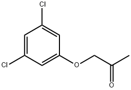 2-Propanone, 1-(3,5-dichlorophenoxy)- Struktur