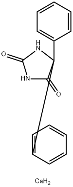 5,5-DIPHENYLHYDANTOIN CALCIUM SALT Struktur