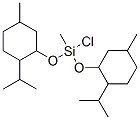 Chlorobis(p-menth-3-yloxy)(methyl)silane Struktur