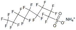 ammonium nonadecafluorononanesulphonate  Struktur