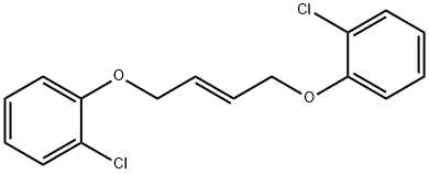 1,4-BIS-(2-CHLOROPHENOXY)-2-BUTENE Struktur